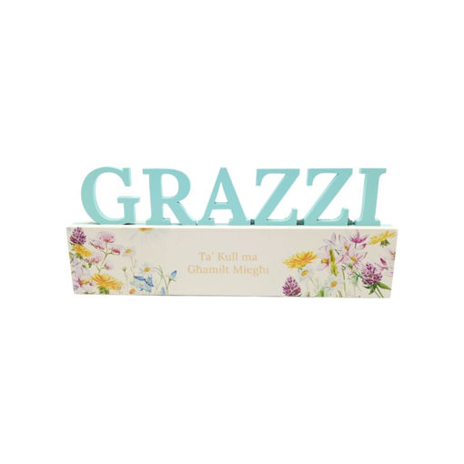 Picture of GRAZZI CUT OUT WOODEN PLAQUE
